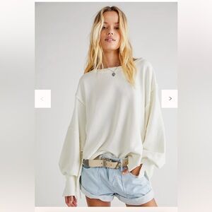 We the Free Camden Sweatshirt Size M